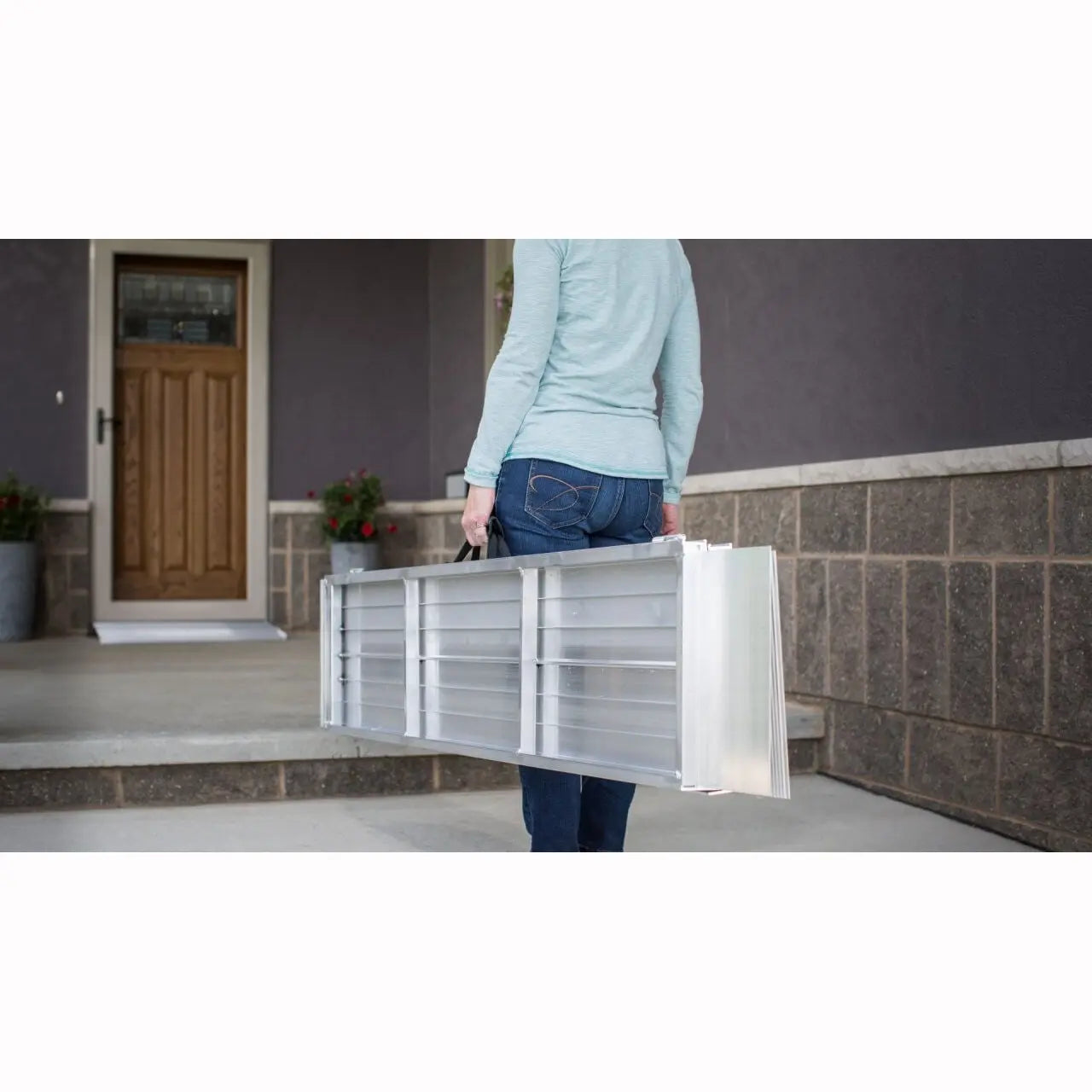 EZ-ACCESS® SUITCASE® Aluminum Singlefold Wheelchair Ramp (2 Foot) EZ-Access
