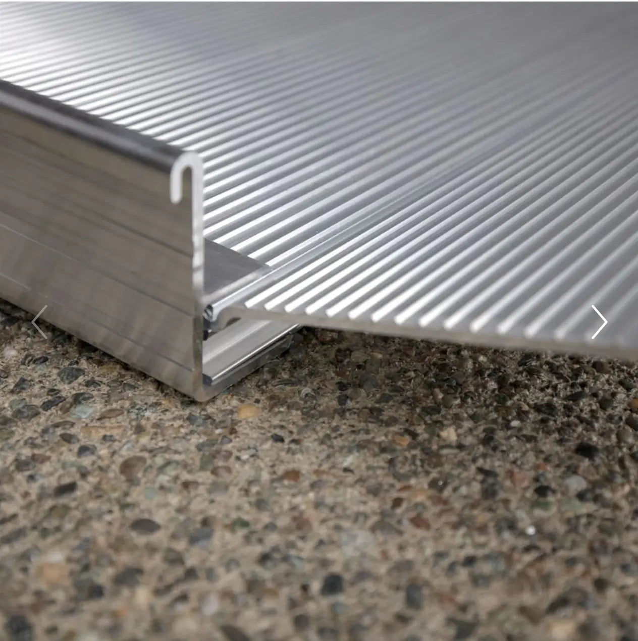 EZ-ACCESS® GATEWAY™ 3G Solid Surface Portable Ramp (Two-Line Handrails) 8 Foot EZ-Access