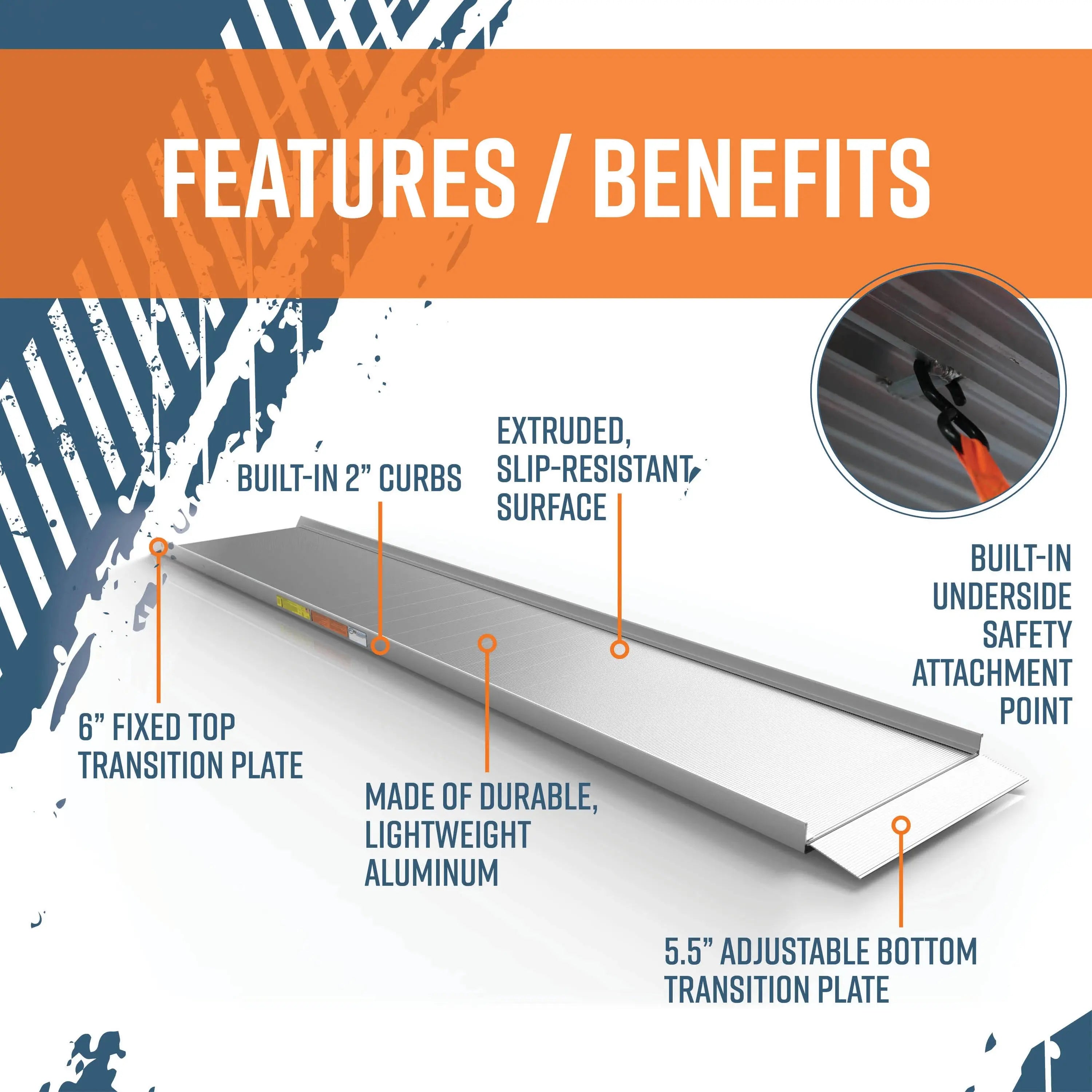 EZ-ACCESS® TRAVERSE™ Walk Ramp EZ-Access