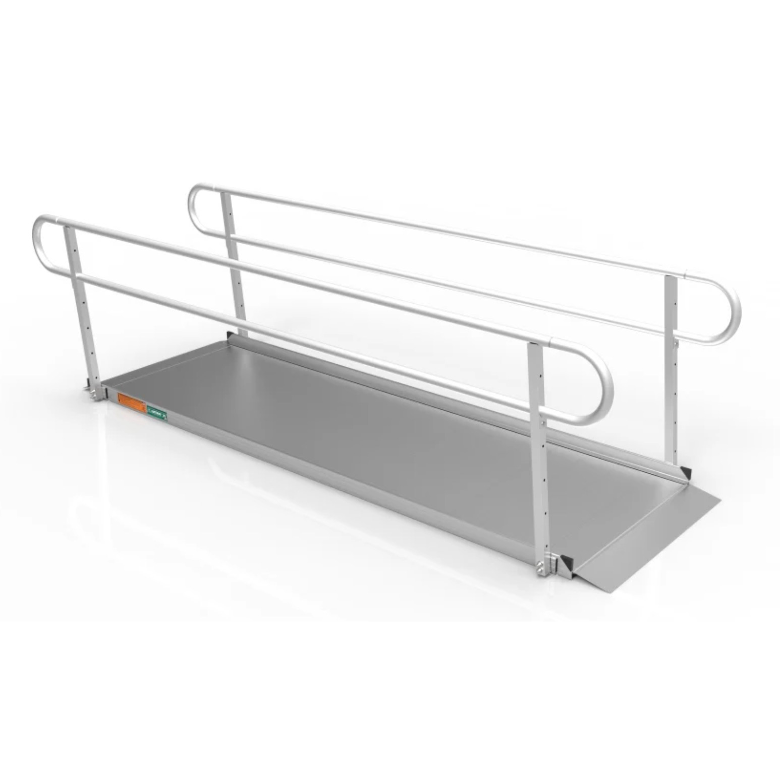 EZ-ACCESS® GATEWAY™ 3G Solid Surface Portable Ramp (Two-Line Handrails)