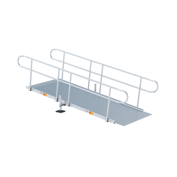 Rampit Independence Modular Ramp (w/ Handrails) 48 Inches Wide