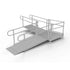 EZ-ACCESS PATHWAY® 3G Ramp Kit (L SHAPED with 4' TURN PLATFORM) EZ-Access