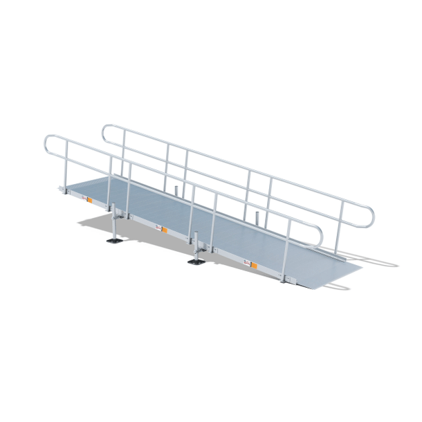 Rampit Independence Modular Ramp (w/ Handrails) 48 Inches Wide