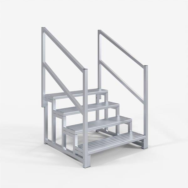 Rampit Independence Modular Ramp (w/ Handrails) 36 Inches Wide