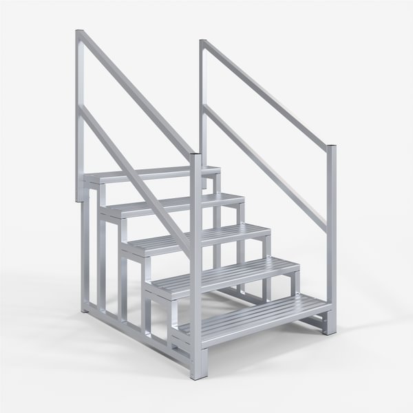 Rampit Independence Modular Ramp (w/ Handrails) 36 Inches Wide