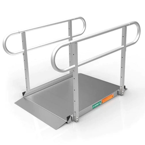 EZ-ACCESS® GATEWAY™ 3G Solid Surface Portable Ramp (Two-Line Handrails)