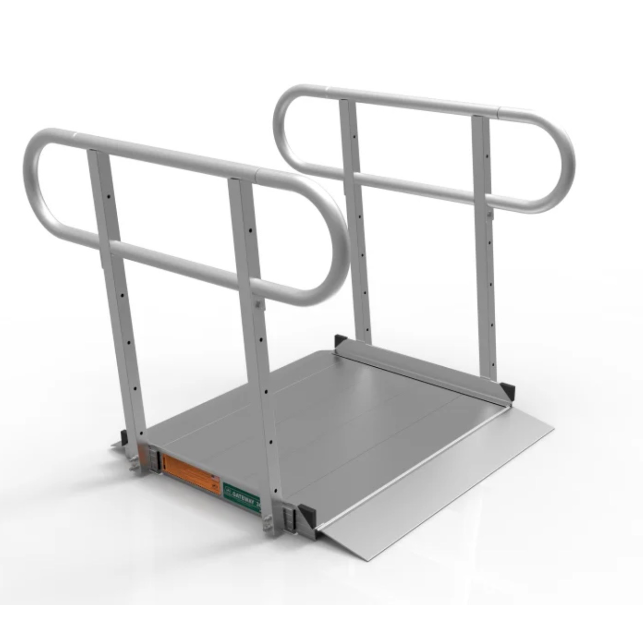 EZ-ACCESS® GATEWAY™ 3G Solid Surface Portable Ramp (Two-Line Handrails)