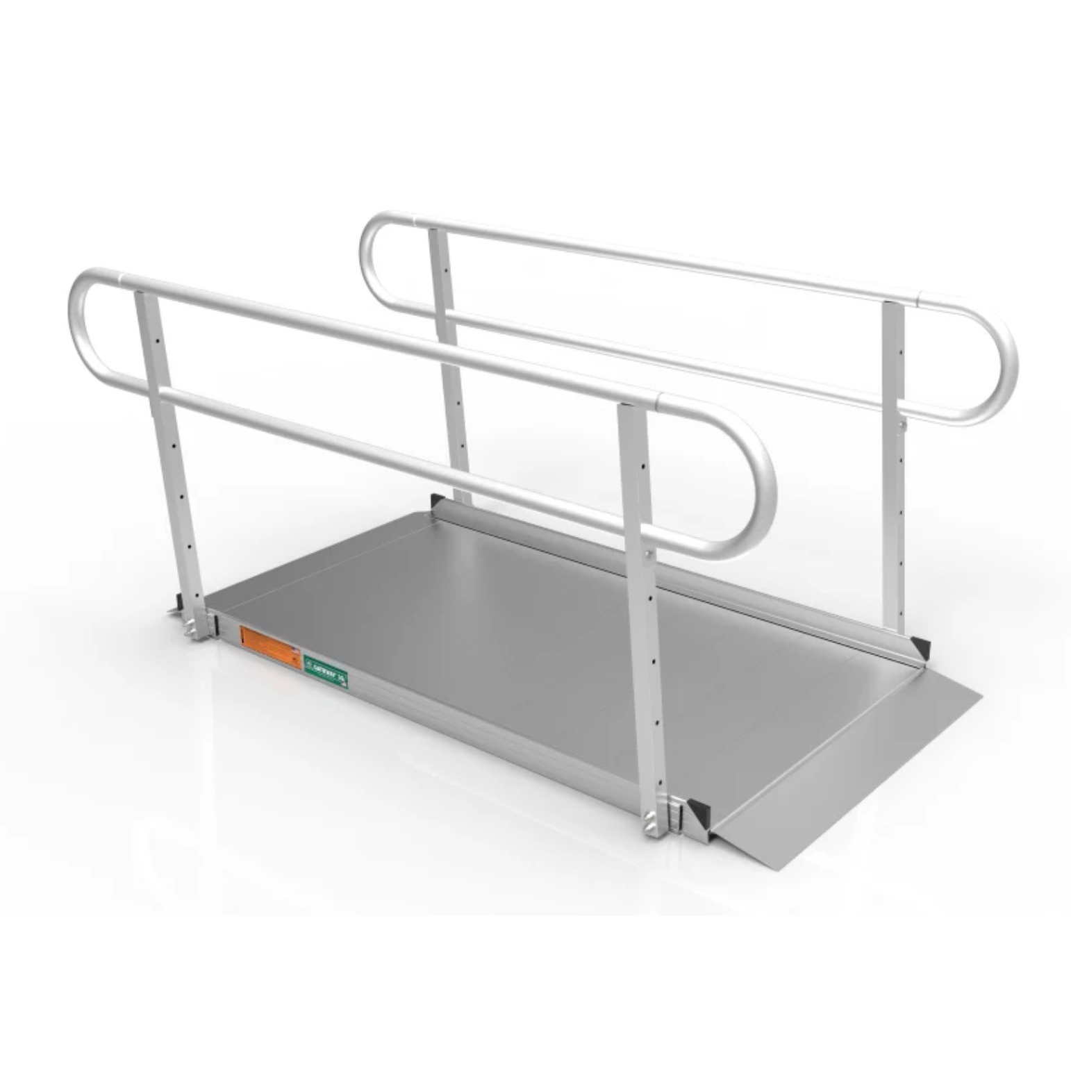 EZ-ACCESS® GATEWAY™ 3G Solid Surface Portable Ramp (Two-Line Handrails)