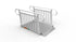 EZ-ACCESS® GATEWAY™ 3G Solid Surface Portable Ramp (Vertical Picket Handrails) 5 Foot EZ-Access