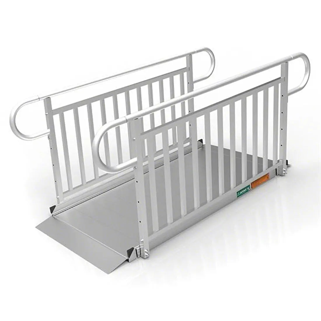 EZ-ACCESS® GATEWAY™ 3G Solid Surface Portable Ramp (Vertical Picket Handrails)