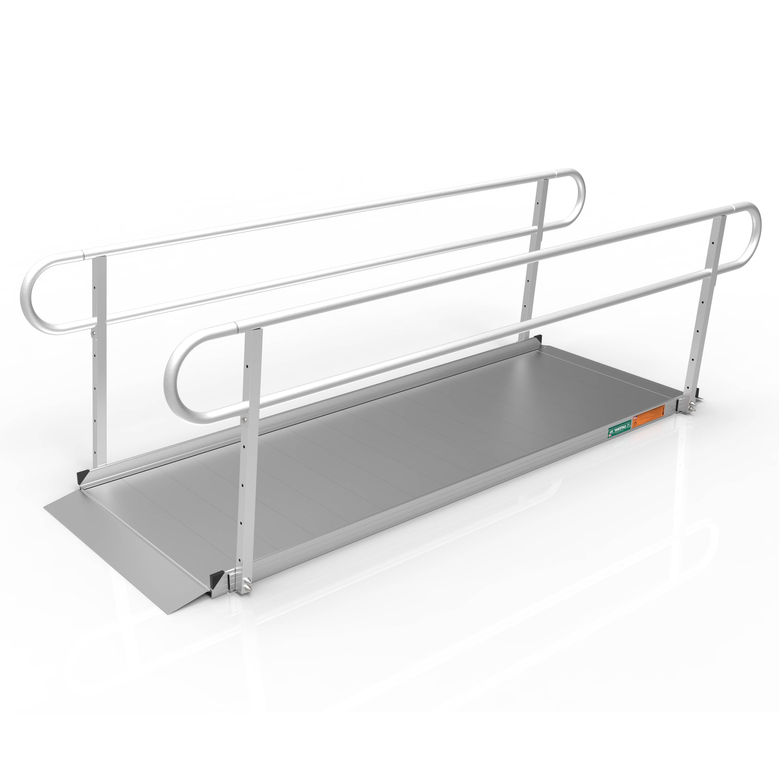 EZ-ACCESS® GATEWAY™ 3G Solid Surface Portable Ramp (Two-Line Handrails) 9 Foot