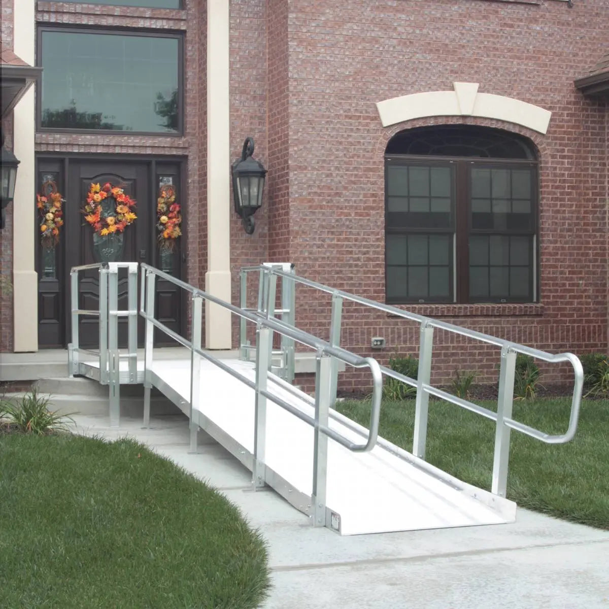 Prairie View Industries Modular XP Ramp (w/ Handrails) 42 Inches Wide PVI