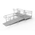 EZ-ACCESS PATHWAY® 3G Ramp Kit (L SHAPED with 5' TURN PLATFORM) 14 Foot