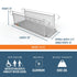 EZ-ACCESS® GATEWAY™ 3G Solid Surface Portable Ramp (Vertical Picket Handrails) 9 Foot EZ-Access