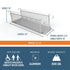 EZ-ACCESS® GATEWAY™ 3G Solid Surface Portable Ramp (Vertical Picket Handrails) 10 Foot EZ-Access