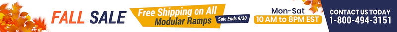 EZ-ACCESS® SUITCASE® Aluminum Singlefold Wheelchair Ramp