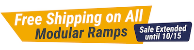EZ-ACCESS® TRANSITIONS® Modular Entry Ramp